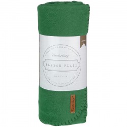 Fleece plaid anti-pilling 150 x 130 cm groen
